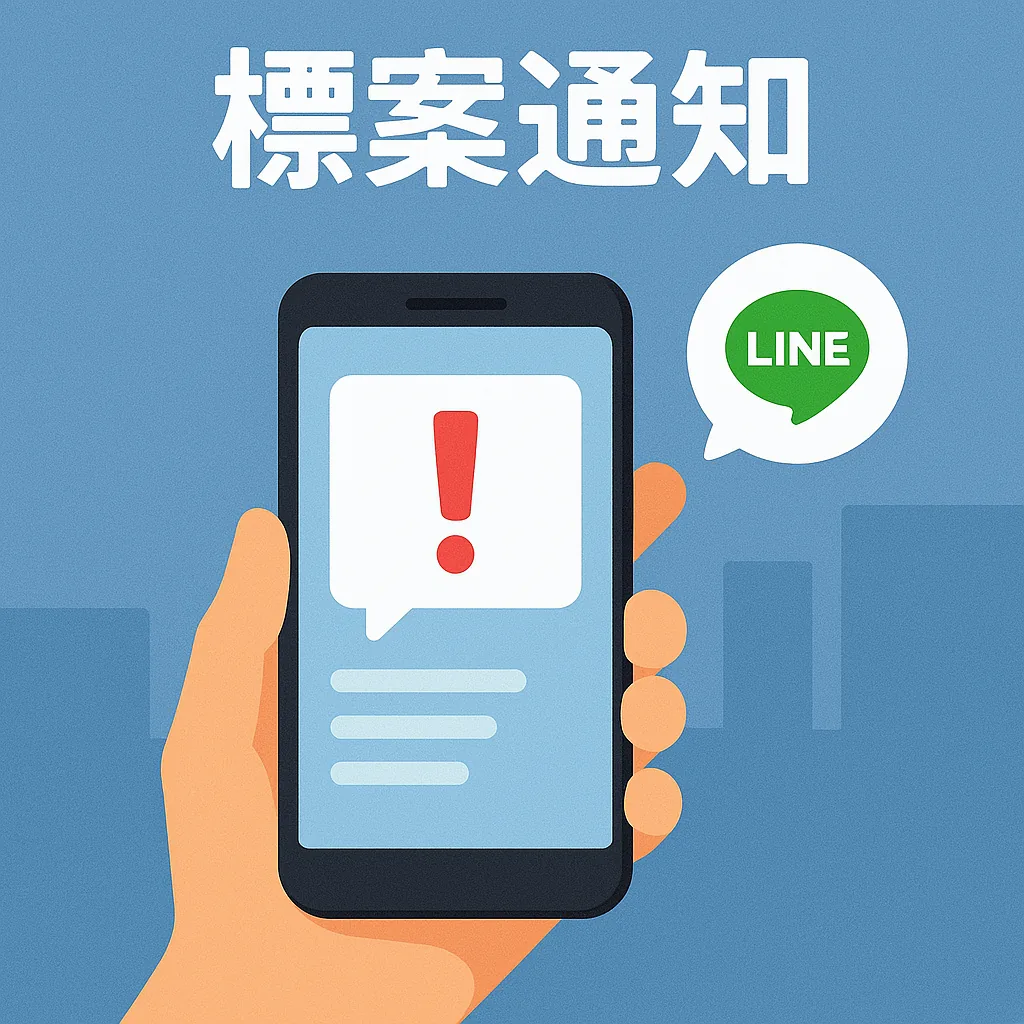 Tender notification service illustration
